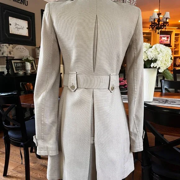 Rachel Zoe Blazer / Jacket Military Style Size 4 Tencel / Cotton - Picture 2 of 7